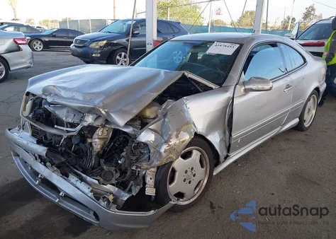 2001 Mercedes-Benz Clk 55 Amg from USA, damaged, VIN WDBLJ74G11F169709